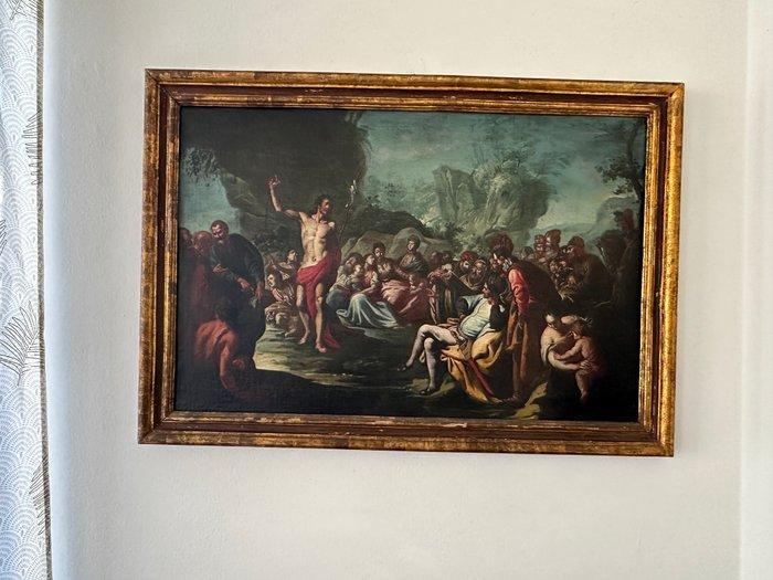 Gaspare Diziani (1689-1767) - La Predica del Battista, Antiek en Kunst, Kunst | Schilderijen | Klassiek