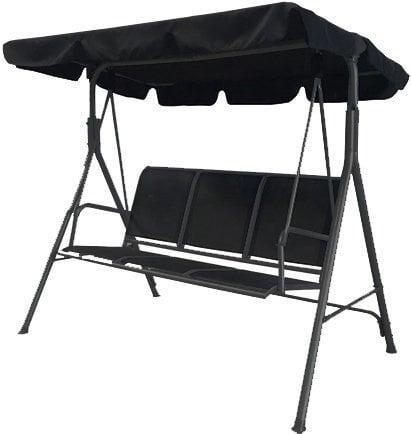 Schommelbank 180cm Grijs | OP = OP | 40% Korting, Tuin en Terras, Tuinbanken, Schommelbank, Nieuw, Metaal, Verzenden