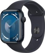 Apple Watch Series 9 45mm Midnight Aluminium slimme horloges, Bijoux, Sacs & Beauté, Verzenden