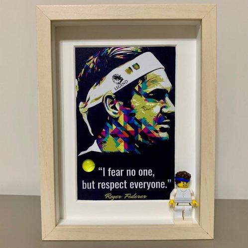 Lego - Limited editions - Roger Federer  Custom Display -, Enfants & Bébés, Jouets | Duplo & Lego