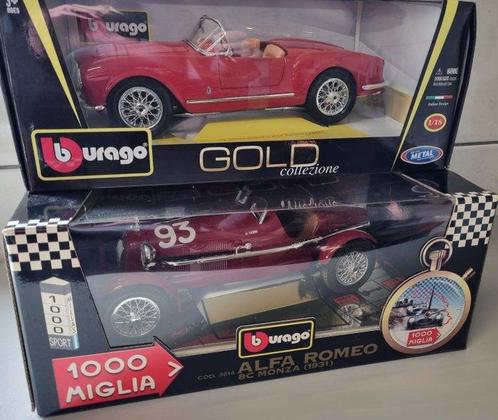 Bburago 1:18 - 2 - Voiture miniature - Alfa Romeo 8C Monza, Hobby & Loisirs créatifs, Voitures miniatures | 1:5 à 1:12