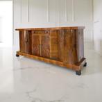 Dressoir - Messing, Walnoot