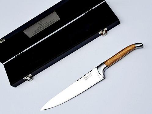 Laguiole - Chef Knife - incl. Certificate and luxury gift, Antiek en Kunst, Antiek | Keukengerei