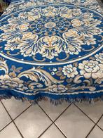 lanificio aventino - très belle nappe ronde en laine vierge