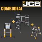 JCB TRIODEAL: kamersteiger-telescoopladder-transformer, Bricolage & Construction, Verzenden