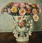 Georges Le Brun (1873-1914) - Vase avec Immortelles, Antiek en Kunst, Kunst | Schilderijen | Klassiek