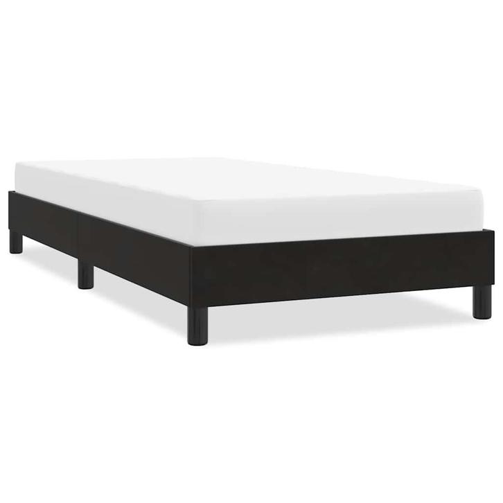 vidaXL Bedframe zonder matras 90x220 cm fluweel zwart, Maison & Meubles, Chambre à coucher | Lits, Envoi