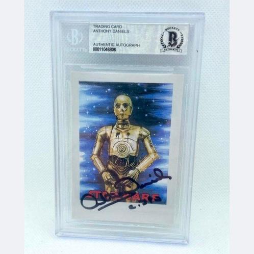 Star Wars - Signed by Anthony Daniels (C-3PO), Verzamelen, Film en Tv