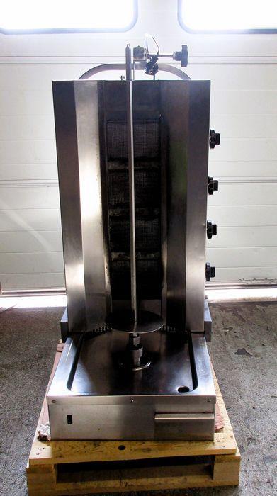 Doner Grill met 4 branders, motor onder, aardgas, propaan, Zakelijke goederen, Horeca | Keukenapparatuur