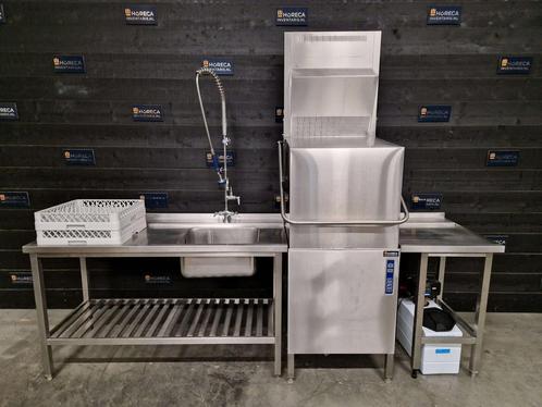 Rhima doorschuifvaatwasser | aan- en afvoertafel | WD7, Zakelijke goederen, Horeca | Keukenapparatuur, Gebruikt