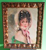 Fernand Toussaint (1873-1956) Circle of - Meisje met de kap