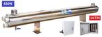 Uv-c filter RVS 450w lamp 2 24000l/u, Ophalen of Verzenden, Nieuw