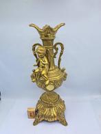 Kandelaar Putto Kandelaar met 2 Ramskoppen - 42cm - 5 kg -