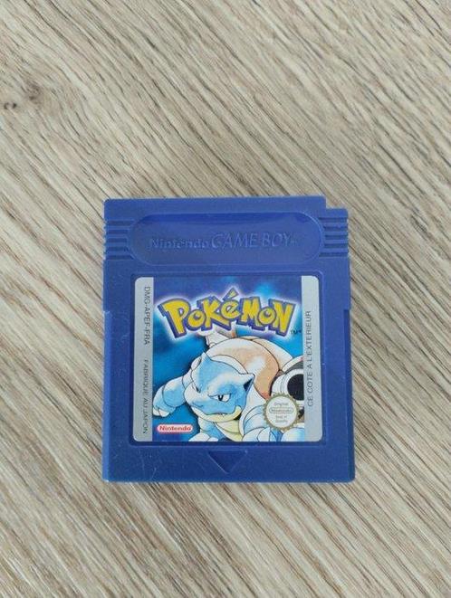 Nintendo - Gameboy Classic - Pokémon Blue Cartridge (FRA) +, Games en Spelcomputers, Spelcomputers | Overige Accessoires