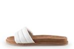 Nelson Slippers in maat 38 Wit, Kleding | Dames, Schoenen, Slippers, Verzenden, Wit, Zo goed als nieuw