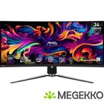 MSI MAG 341CQP QD-OLED 34  Wide QuadHD 175Hz Monitor, Computers en Software, Verzenden, Nieuw