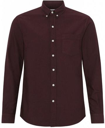 Colorful Standard Hemd Bordeaux maat XXL Heren, Verzenden, Halswijdte 43/44 (XL), Rood, Colorful Standard