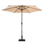 Parasol stokparasol rond in verschillende kleuren maten, Ophalen of Verzenden, Stokparasol
