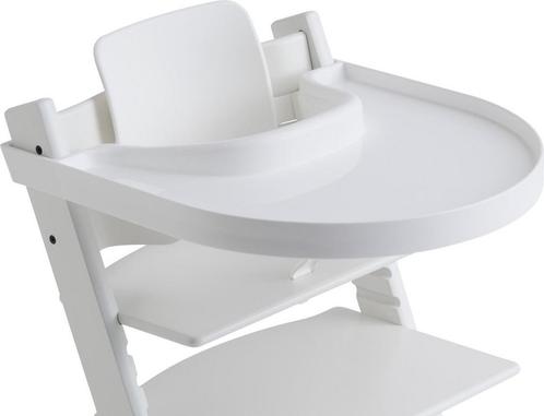 Playtray Voor De Stokke Tripp Trapp - Met riempje - Wit, Kinderen en Baby's, Babywiegjes en Ledikanten, Nieuw, Verzenden