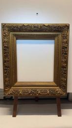 Lijst - Hout, Gips - De Gouden Omhelzing, Antiek en Kunst