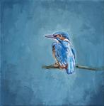 Matthieu van Riel - Kingfisher (Blue), Antiek en Kunst, Kunst | Schilderijen | Modern