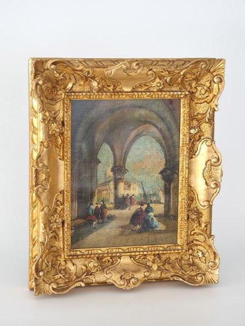 Giacomo Guardi (1764-1835), Naar - Capriccio veneziano, Antiek en Kunst, Kunst | Schilderijen | Klassiek