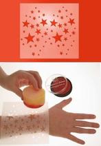 PXP Schmink Sjabloon Face Paint Sterren 12x13cm, Verzenden