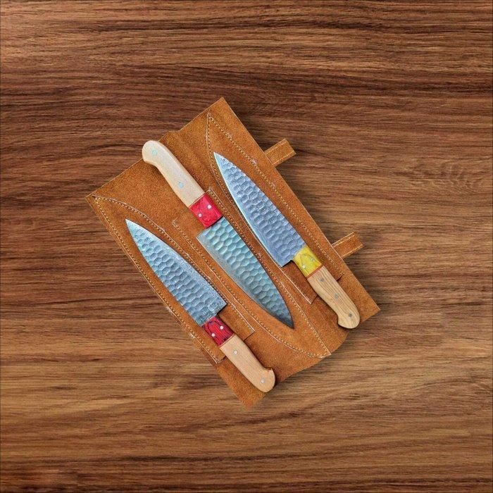 Keukenmes - Handgemaakte keukenchef-messen, stijl Japanse, Antiek en Kunst, Antiek | Keukengerei