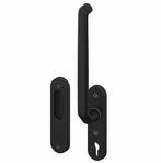 S2 hefschuifbeslag HSOV 40 inclusief opbouwkom PC69 zwart, Doe-het-zelf en Bouw, Deuren en Vliegenramen, Nieuw