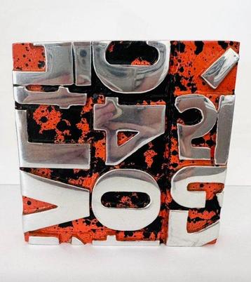 Karl Lagasse (1981) - GOD BLESS ORANGE ABSTRAIT - No reserve beschikbaar voor biedingen
