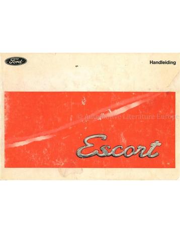 1970 FORD ESCORT INSTRUCTIEBOEKJE NEDERLANDS, Autos : Divers, Modes d'emploi & Notices d'utilisation