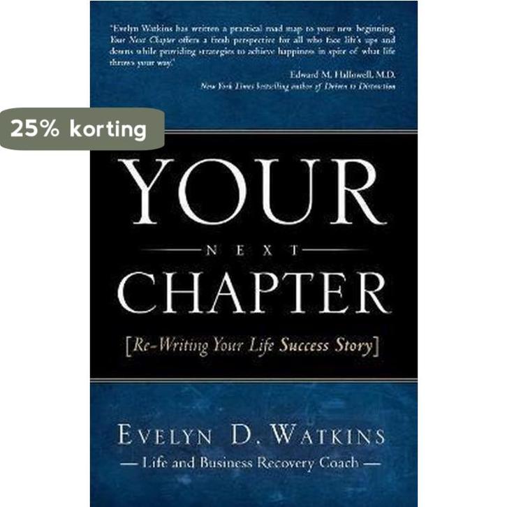 Your Next Chapter 9781937879327 Evelyn Watkins, Boeken, Taal | Engels, Gelezen, Verzenden