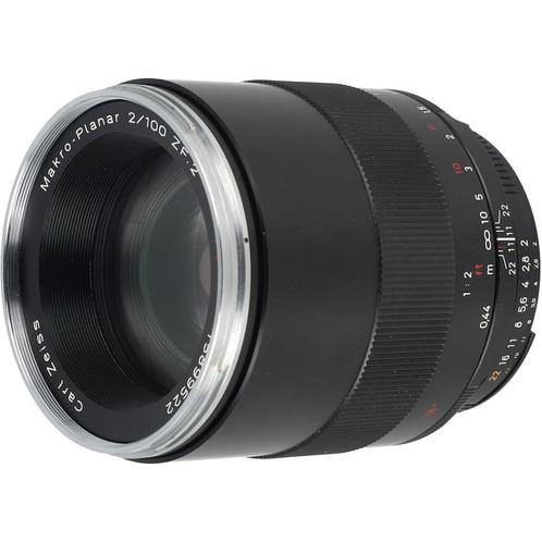 Carl Zeiss ZF.2 100mm F/2.0 Makro-Planar T* Nikon occasion, Audio, Tv en Foto, Foto | Lenzen en Objectieven, Zo goed als nieuw