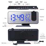 Multifunctionele Digitale LED Klok - Wekker Spiegel Alarm, Verzenden, Nieuw