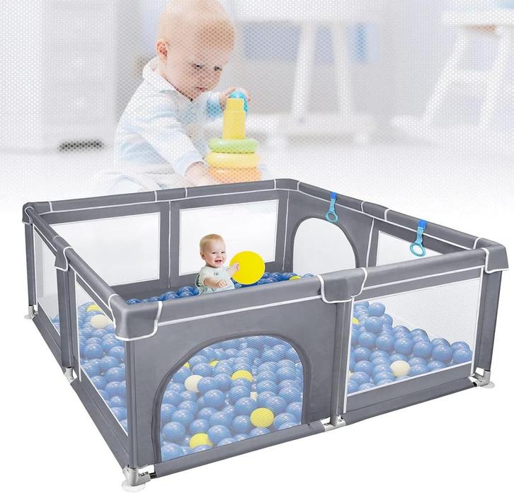 LARS360 Babybox, box, afsluitrooster, 200 x 180 cm, activite, Huis en Inrichting, Woonaccessoires | Overige, Nieuw, Verzenden