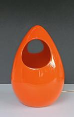 SC3 Italy - Orange Glazed Ceramic lamp - Studio 3 - Lampe de