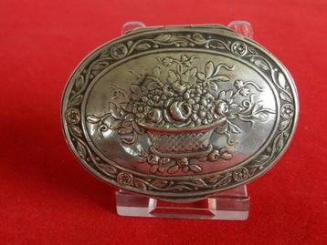 Sans Prix de Réserve - Boîte à tabac - Argent 830