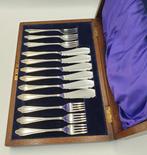 Peerless C & S Ltd - Bestekset (12) - Verzilverd - Vissers, Antiek en Kunst