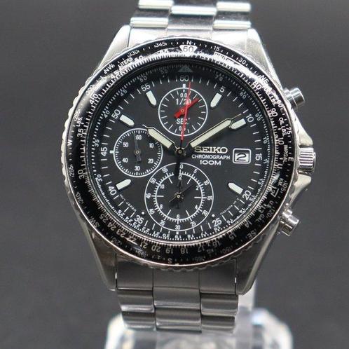 Seiko - Chronograph 7T92-0CF0 - Zonder Minimumprijs -, Handtassen en Accessoires, Horloges | Antiek