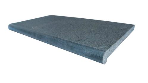 Zwembadrand graniet Angkor Dark met ronde neus 80x40x5/3 cm, Tuin en Terras, Tegels en Klinkers, Overige typen, Nieuw, 10 m² of meer