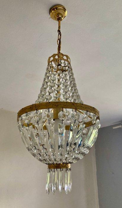 Kroonluchter - Kristal - Lustre luchtballon, Antiek en Kunst, Antiek | Verlichting