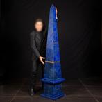 Meesterwerk - Lapis-mozaïek Grote lapis lazuli obelisk -