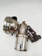 Lamp - Metaal - Acetylen fietslicht, Antiek en Kunst