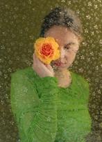 Elizaveta Kalinina- self-portrait - Silhouette with orange