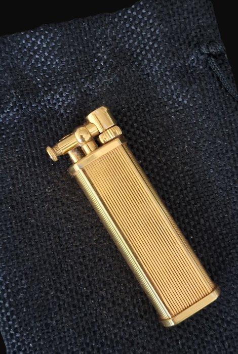 Dunhill - Sylphide - Zakaansteker - Verguld, Verzamelen, Rookartikelen, Aanstekers en Luciferdoosjes