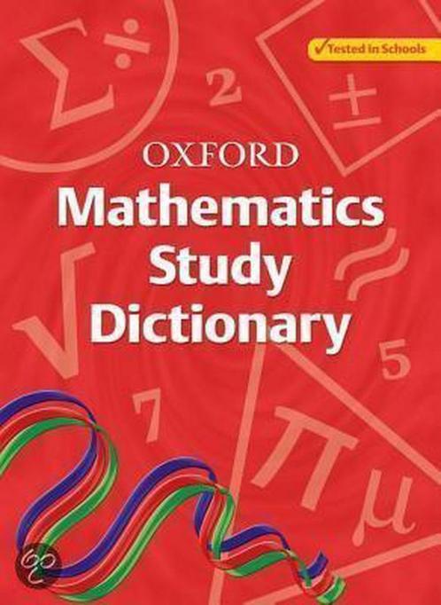 Oxford Mathematics Study Dictionary 9780199151189, Livres, Livres Autre, Envoi