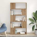 vidaXL Tv-meubelset Wandgemonteerd Bruin 80 x 24 x 156 cm, Huis en Inrichting, Kasten |Televisiemeubels, Verzenden, Nieuw