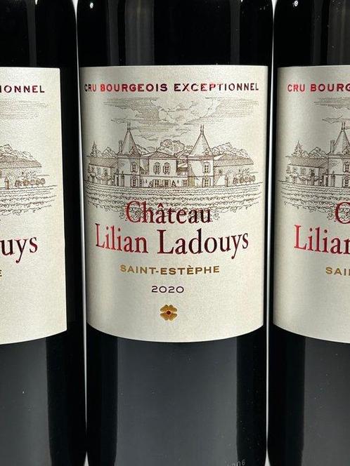 2020 Château Lilian Ladouys - Saint-Estèphe Cru Bourgeois, Verzamelen, Wijnen