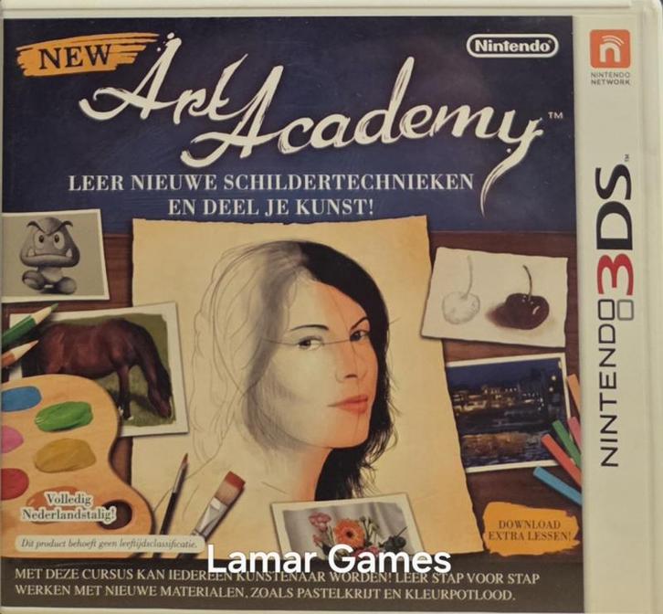 New Art Academy (Nintendo 3DS tweedehands game), Games en Spelcomputers, Games | Nintendo 2DS en 3DS, Ophalen of Verzenden