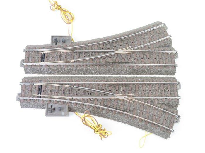 Märklin H0 - 24611/24612 - Modeltreinsporen (2) - 2-delig, Hobby en Vrije tijd, Modeltreinen | H0